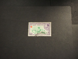 ETIOPIA-ETHIOPIA - 1952 CROCE ROSSA 3 C. Su 20 - TIMBRATO/USED - Ethiopie