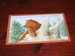 72919-          CA 8 X 13,5 CM. CARD - BEREN / BEARS / BÄREN / OURS / ORSI / TEDDYBEARS - Jeux Et Jouets