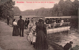 BELGIQUE - Bruxelles - Passage Du Lac Au Bois De La Cambre - Carte Postale Ancienne - Bossen, Parken, Tuinen