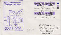 Ross Dependency NZ Antarctic Research Programme  Ca Scott Base 3 NOV 1976 (SR218) - Research Stations