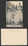 SE)1910 FRANCE, POSTCARD CASTLE MONTEUIL, SAUMUR, ALLEGORIA, UNCIRCULATED, XF - Gebruikt