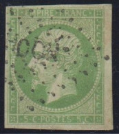 Colonies Générales  N°  8  Oblitéré CCH  ( Cochinchine ) - Cote : 550 € - Napoléon III