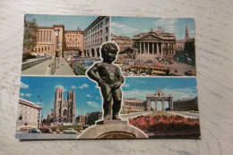 Souvenir De Bruxeles, Brussel - Mehransichten, Panoramakarten