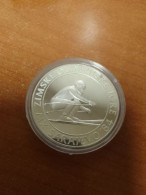 Jugoslavia 500 Dinara Winter Olympics Games SARAJEVO 1984 Silver Proof Coin Yugoslavie Jugoslavija - Joegoslavië