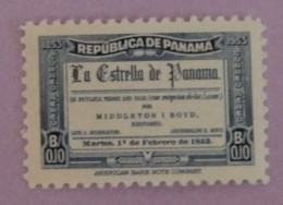 PANAMA YT PA 125 NEUF**MNH "JOURNAL LA ESTRELLA" ANNÉE 1953 - Panama