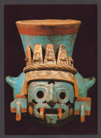 089279/ MEXICO, National Museum Of Anthropology, *Vase With The Mask Of Tlaloc* - Mexico