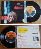 RARE French EP 45t RPM BIEM (7") RIA BARTOK «Frankie» +3 (1963) - Ediciones De Colección