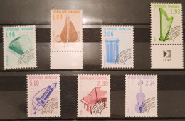 FRANCE - 1990 Préoblitérés N° 206/212 Neufs ** (voir Scan) - 1964-1988