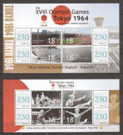 Grenada -  SUMMER OLYMPICS TOKYO 1964 - Set 2 Of 2 MNH Sheets - Sommer 1964: Tokio