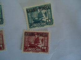 INDOCHINE    MLN   KUANG  TCEAOU  STAMPS   2  SCAN - Other & Unclassified