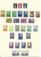 TURQUIE    -   1940/46 .  LOT - Oblitérés. - Used Stamps