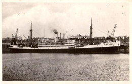 CONSTANTA [ PORT ] : BATEAU / SHIP " ALBA IULIA " - CARTE VRAIE PHOTO / REAL PHOTO POSTCARD ~ 1933 - '35 - RRR ! (an380) - Romania