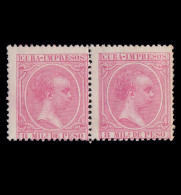 CUBA.1894. Alfonso XIII.8m.Blq2.MNH-MH.Edifil 135 - Kuba (1874-1898)