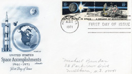 Premier Jour : First Day :  Space Accomplishments   ///   Ref.  Mars 24 /// BO. FE - 1971-1980