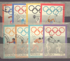 Postzegels > Europa > Polen > 1944-.... Republiek > 1961-70 > Gebruikt  No. 1903-1910 (12025) - Oblitérés