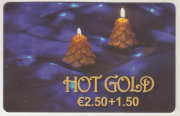 GERMANY - Hot Gold (Candles) (2.50€+1.50€) , Prepaid Card , Used - [2] Móviles Tarjetas Prepagadas & Recargos