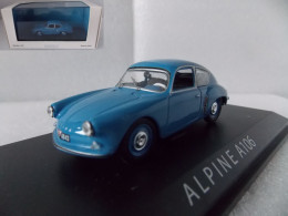 Norev Alpine A106 Bleu Echelle 1/43 En Boite Vitrine Et Surboite Carton - Norev