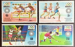 Kenya Uganda Tanzania 1972 Olympic Games MNH - Kenya, Uganda & Tanzania