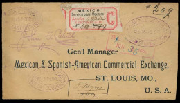 MEXICO. 1888. San Pedro De Las Colonias - USA. Official Post Office. Beautiful. - México