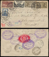 MEXICO. 1938. Cuatitlan - Italy. Registr Multifkd Env. - Mexique