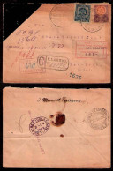 MEXICO. 1902. Ojo Caliente / 2ac - USA. Registr + Label Fkd Env. - México