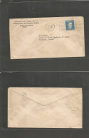 PHILIPPINES. 1944 (Apr 21) Japanese Occup, Manila - Tacloban, Leyte Fkd Comercial Envelope 5c Blue Rizal, Slogan Rolling - Philippines