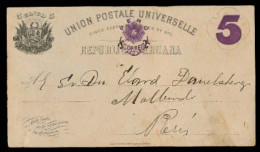 PERU - Stationery. 1888 (11 Nov). Maravilla - Malbundo. Circulated Card / Scarce. - Pérou