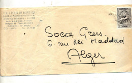 Lettre Cachet Affranchi ... Sur Abdelkader + Alger - Algérie (1962-...)