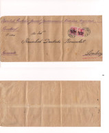 POLAND. Poland -1916 German WW1 Occup Warschau To Lemberg Multfkd Env. Easy Deal. - Sonstige & Ohne Zuordnung