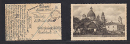 POLAND. 1941 (8 May) Chelnic Warsaw Ne 718 - Germany, Wurgburg. Official Mail FM Dientpost Postcard Stationary Usage. - Altri & Non Classificati