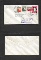 PHILIPPINES. 1943 (7 June) Japanese Occup. Manila Local Usage Ovptd Stat Env + Adtls + Censored. - Philippinen