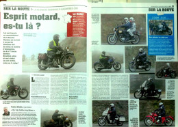 Article Papier 2 Pages RASSEMBLEMENT LA BLANCHE HERMINE SIDE-CAR TERROT MOTO GUZZI Mars 2016 LVMF - Ohne Zuordnung