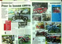 Article Papier 2 Pages RASSEMBLEMENT MONDORF FN GILLET HERSTAL INDIAN SCOTT MOTO GUZZI Octobre 2015 LVMF - Ohne Zuordnung