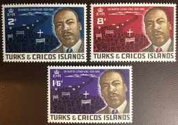 Turks & Caicos 1968 Martin Luther King MNH - Turcas Y Caicos