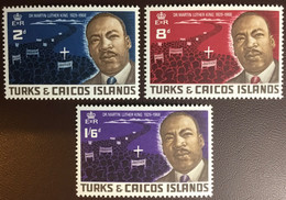 Turks & Caicos 1968 Martin Luther King MNH - Turks- En Caicoseilanden