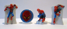 Fèves Brillantes  - Spider Man X 4 -  2012 Marvel - Personajes