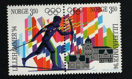 1993 Olympic  Michel NO 1139-1140 Stamp Number NO 1048a Yvert Et Tellier NO 1096-1097 Stanley Gibbons NO 1169a Xx MNH - Neufs
