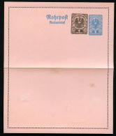 Privat-Rohrpost-Kartenbrief PRK10 Postfrisch 1921 - Carte-Lettere