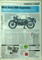 Article Papier MOTO GUZZI 500 SUPERALCE Juin 2015 LVMF - Ohne Zuordnung