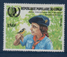 Congo, **, Yv 756, Mi 1008, SG 999, Scoutisme, éclaireuse , - Unused Stamps