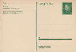 GERMANY WEIMAR REPUBLIC 1931 POSTCARD  MiNr P 195 I  UNUSED - Postkarten