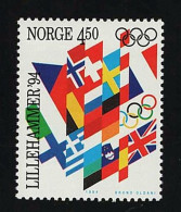 1994 Olympic  Michel NO 1149 Stamp Number NO 1057 Yvert Et Tellier NO 1104 Stanley Gibbons NO 1179 Xx MNH - Neufs