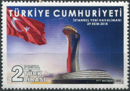 Turkey 2018. Inauguration Of Istanbul New Airport (MNH OG) Stamp - Nuevos