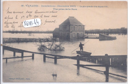 VARADES- INONDATIONS- DECEMBRE 1910- LA PLUS GRANDE CRUE DEPUIS 1711- VUE PRISE DE LA GARE - Varades