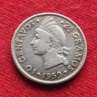 Dominicana 10 Centavos 1959 Dominican Republic Dominicaine W ºº - Dominicaanse Republiek