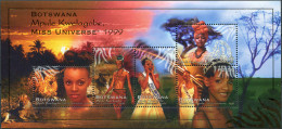 BOTSWANA - 1999 - MINIATURE SHEET MNH ** - Mpule Kwelagobe, Miss Universe - Botswana (1966-...)