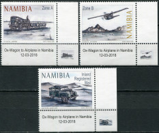 NAMIBIA - 2018 - SET OF 3 STAMPS MNH ** - Means Of Transport. C4 - Namibie (1990- ...)