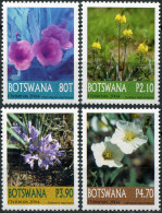 BOTSWANA - 2004 - SET OF 4 STAMPS MNH ** - Flowers - Botswana (1966-...)