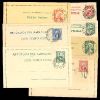 PARAGUAY. Early 1900's. Superb 7 Better Precancelled. Diff. Excellent! - Paraguay