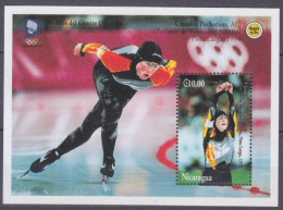 1994 Nicaragua 3406/B226 100 Years Of The Olympic Committee - Hiver 1994: Lillehammer